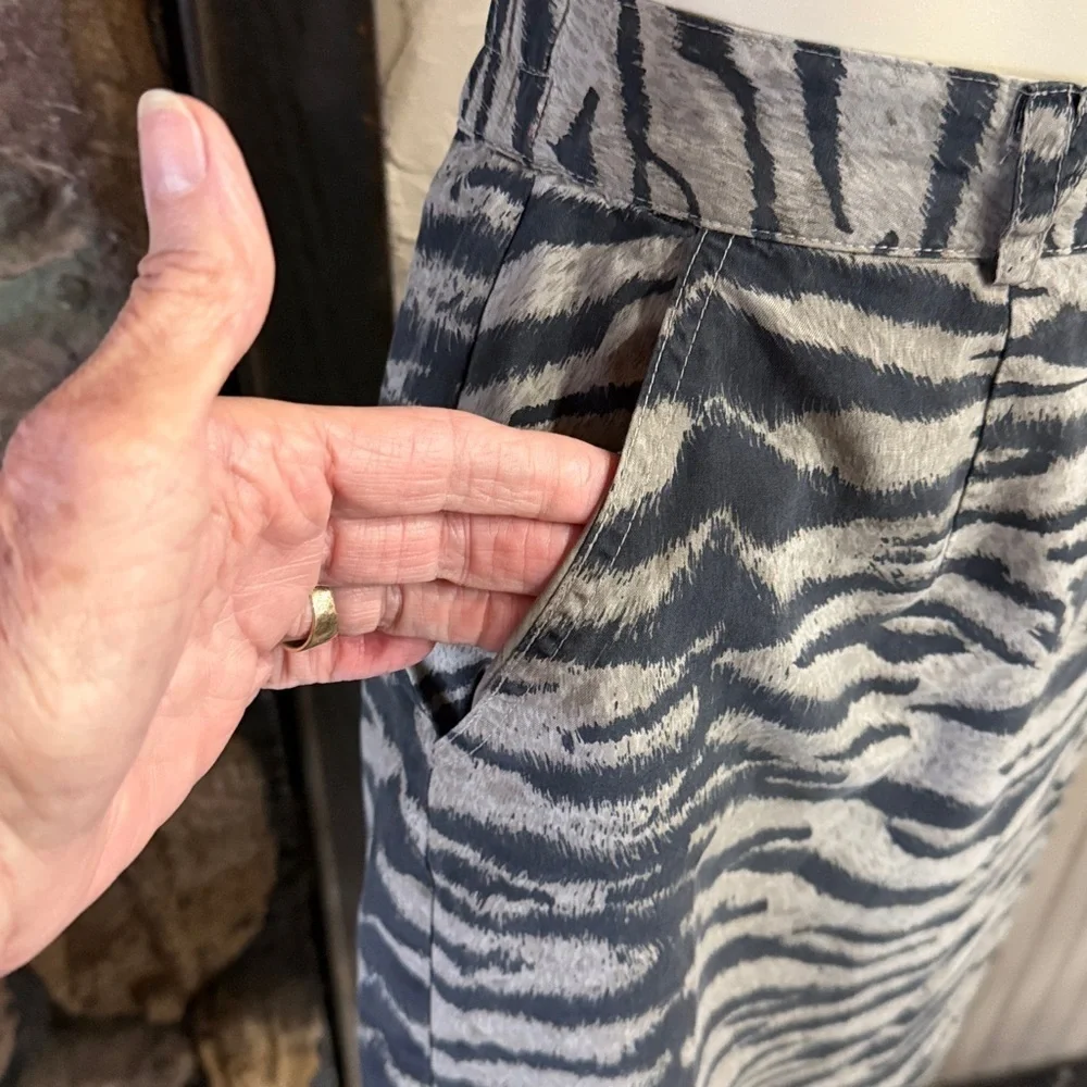 Zebra Print Women's Skirt